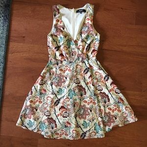 Floral print dress